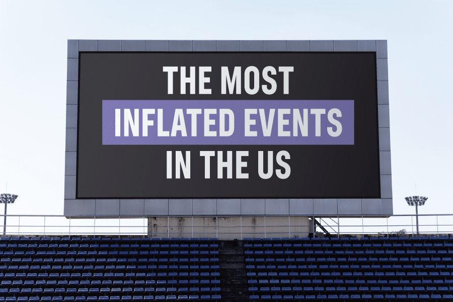 The Most Inflated Events in the US